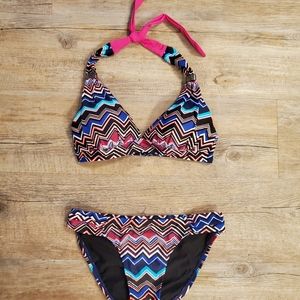 Lole Pink and Black bikini